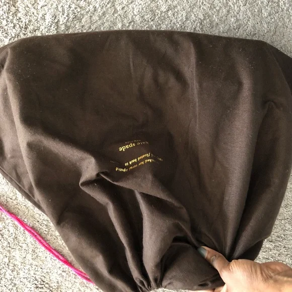 Large Leather Kate Spade Satchel Hobo